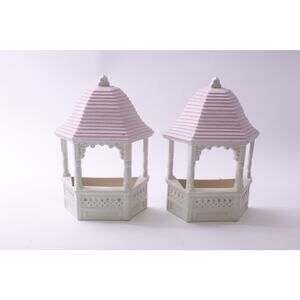 1989, Burwood, Gazebo, Wall Pocket, Wall Hanging, Vintage, Decor ~ 250809-WH 441